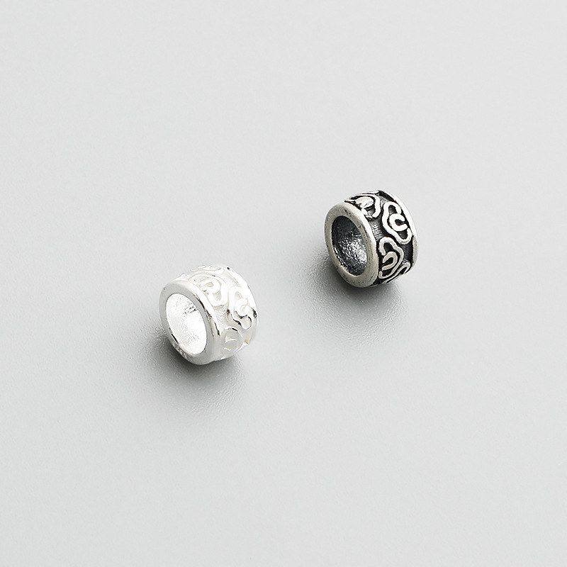 珠饰品手工DIY串珠编绳车轮祥云纯银手链珠隔珠桶s925项链配件,饰品/流行首饰/时尚饰品新,其他DIY饰品配件,淘宝优惠券,粉丝福利购,淘宝优惠卷