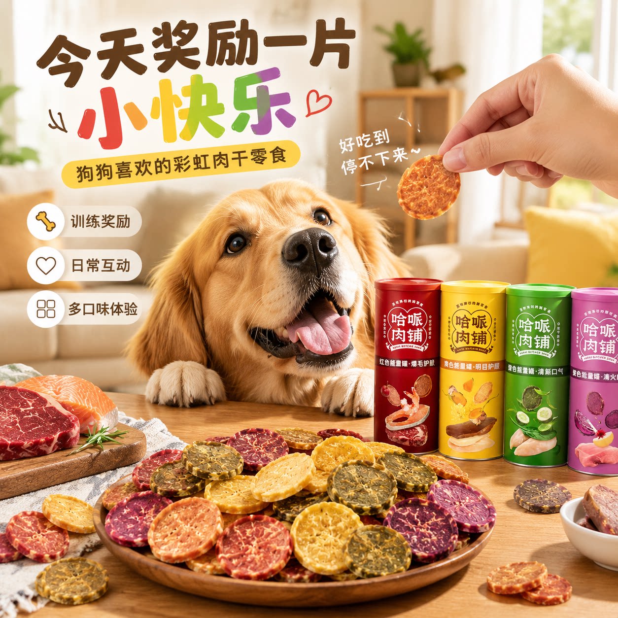 哈派狗狗薯片宠物肉干零食