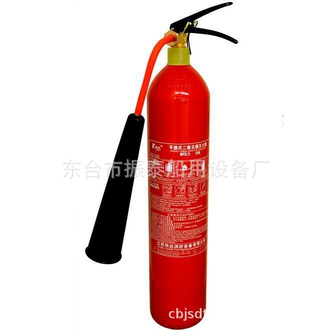 5kg7kg手提式二氧化碳灭火器MT2/3/5CO2带CCC认证灭火器材中国否