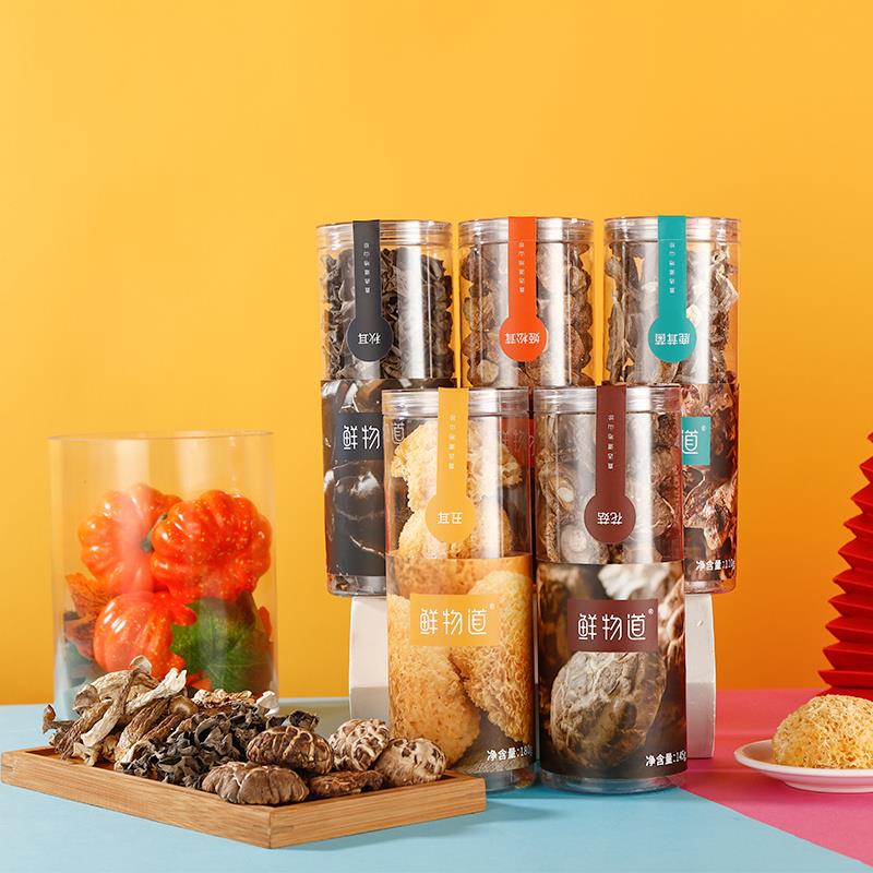 品鲜物道干菌礼盒鲜物道山味甄礼菌菇干货食用菌野生春新年菌送节