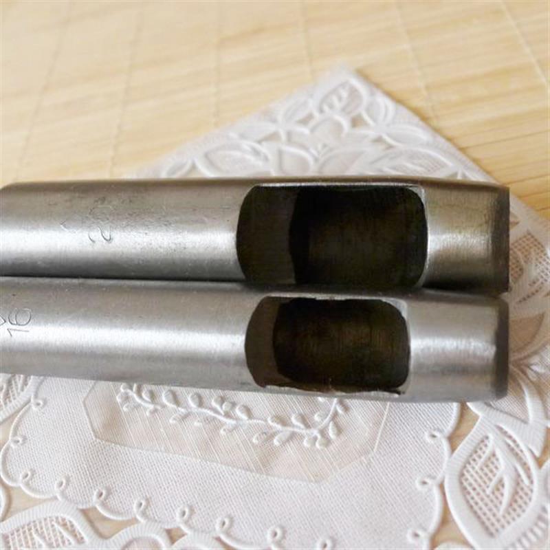 皮革皮料皮带精钢打孔器冲子冲孔工具空心圆冲套装 0.5-20mm图片