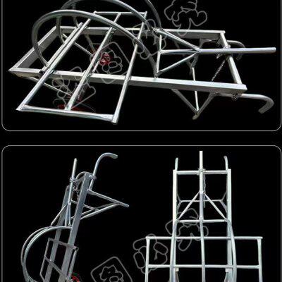 新品杀猪架子专用固定架新款杀猪车移动式自动杀猪机杀猪工具一整