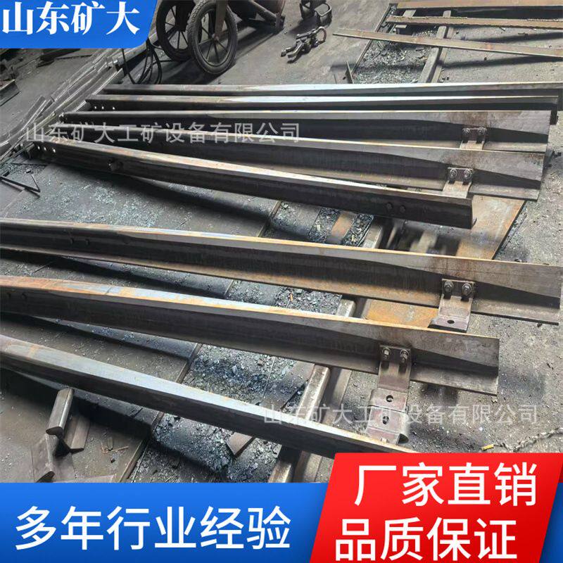 矿用岔枕钢轨轨距单开双开道岔配件规格全道岔尖轨