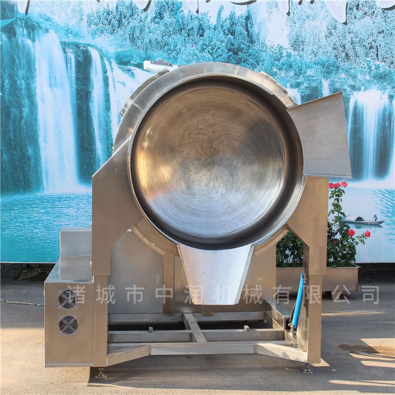 小龙虾酱料多爪搅拌炒锅 火锅底料炒料机 全自动辣椒酱料炒酱锅