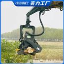 全自动伐木机林业全自动伐树机挖掘机配件割树机农业伐树机砍伐机