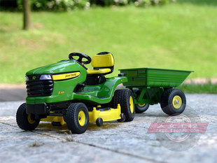 ERTL 花园剪草合金拖拉机模型新年礼物 X324 新款 迪尔Deere