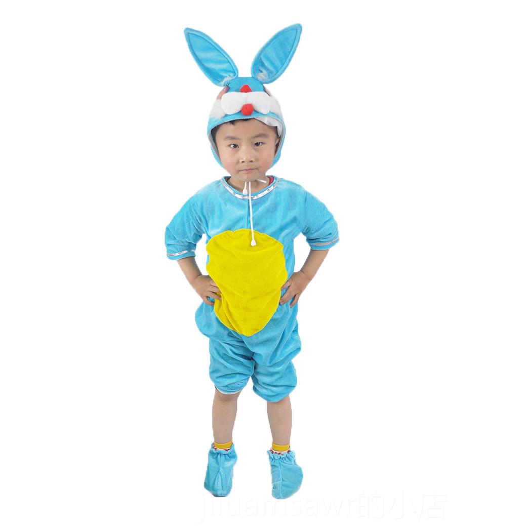 新款儿童话剧守株待兔表演装幼农夫书童书生悯服儿演农锄禾日当午