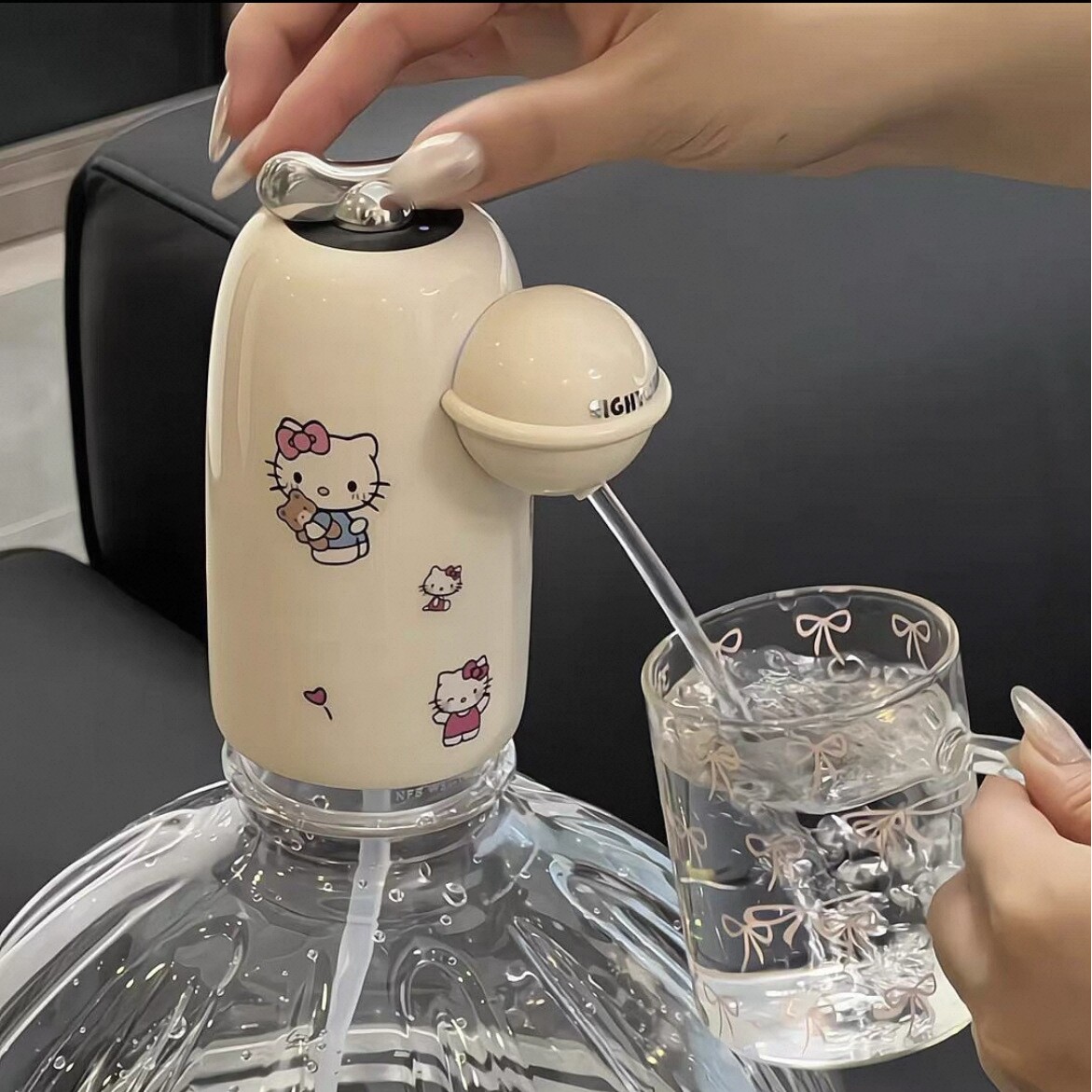 德国进口桶装水电动抽水器自动吸水取水器矿泉水按压饮水机大桶水