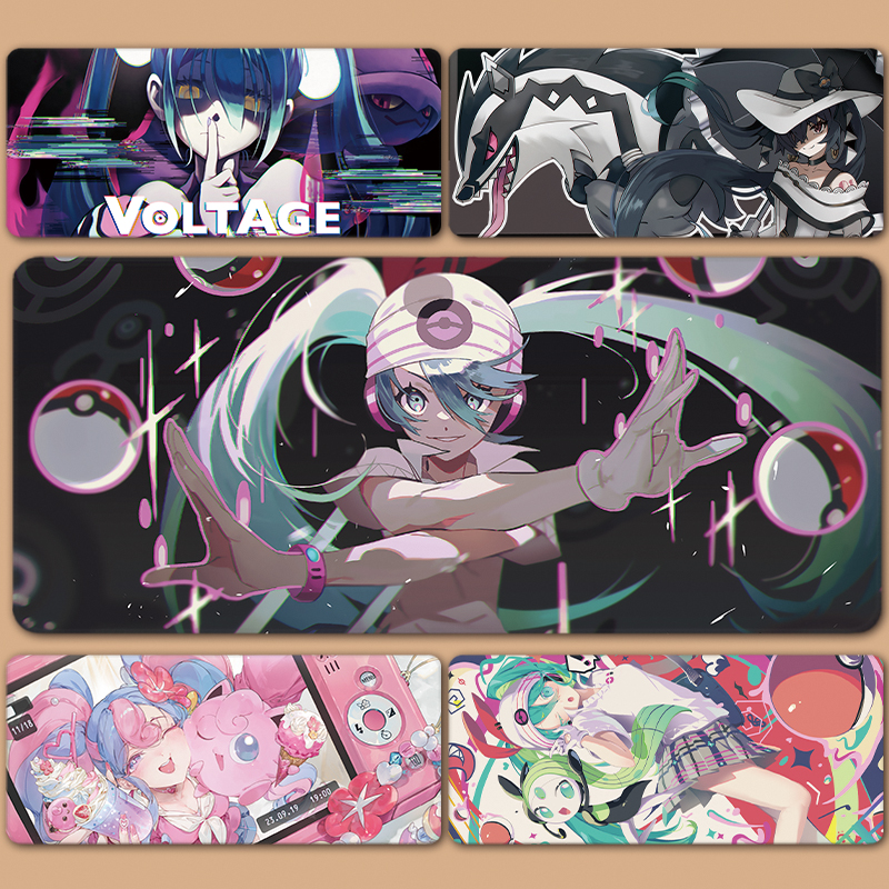 鼠标垫V家初音未来宝可梦