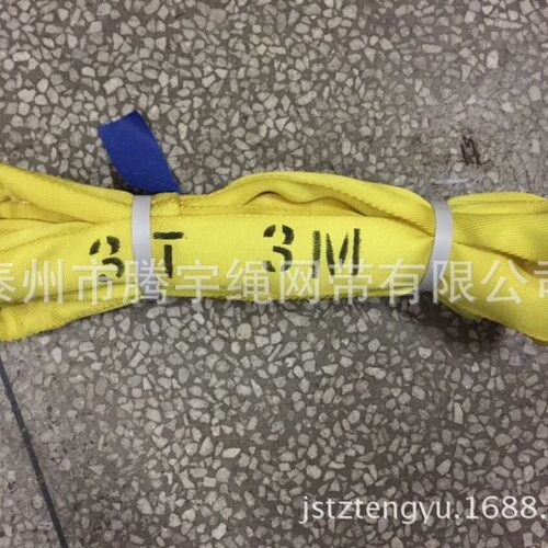 3T*3M 圆形吊带 3吨3米 起重吊装带 柔性吊带 双扣吊带 3TX2M