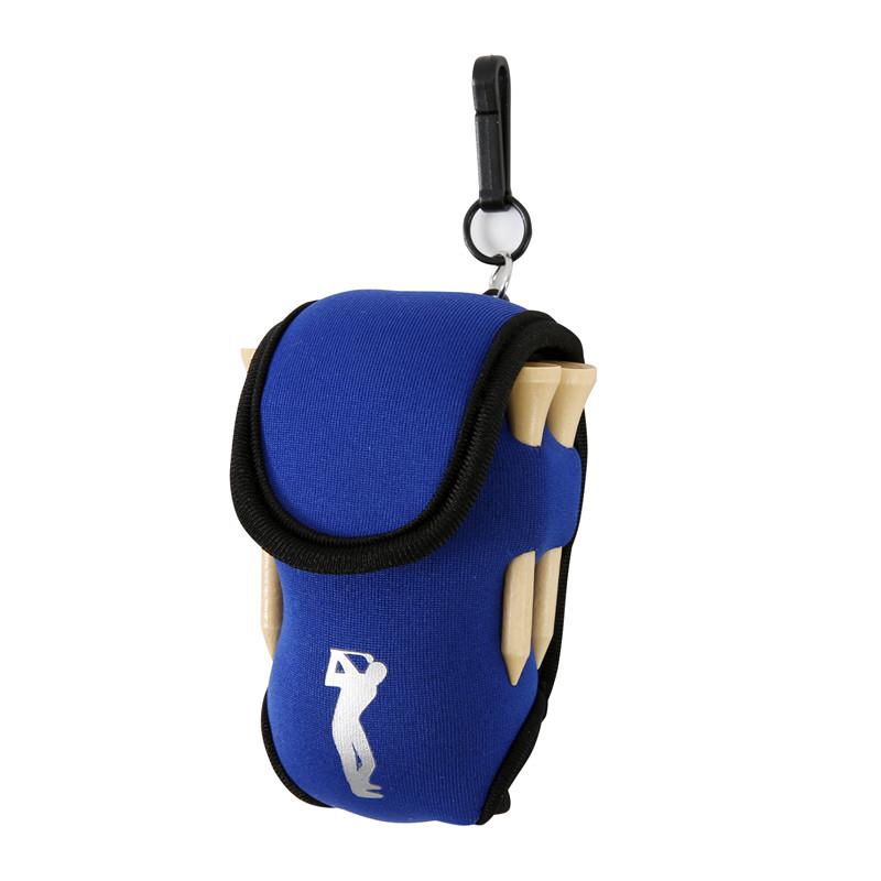 Small Golf Bag Mini Waist Pack Bag 2 + 4 Tee Neoprene Hold