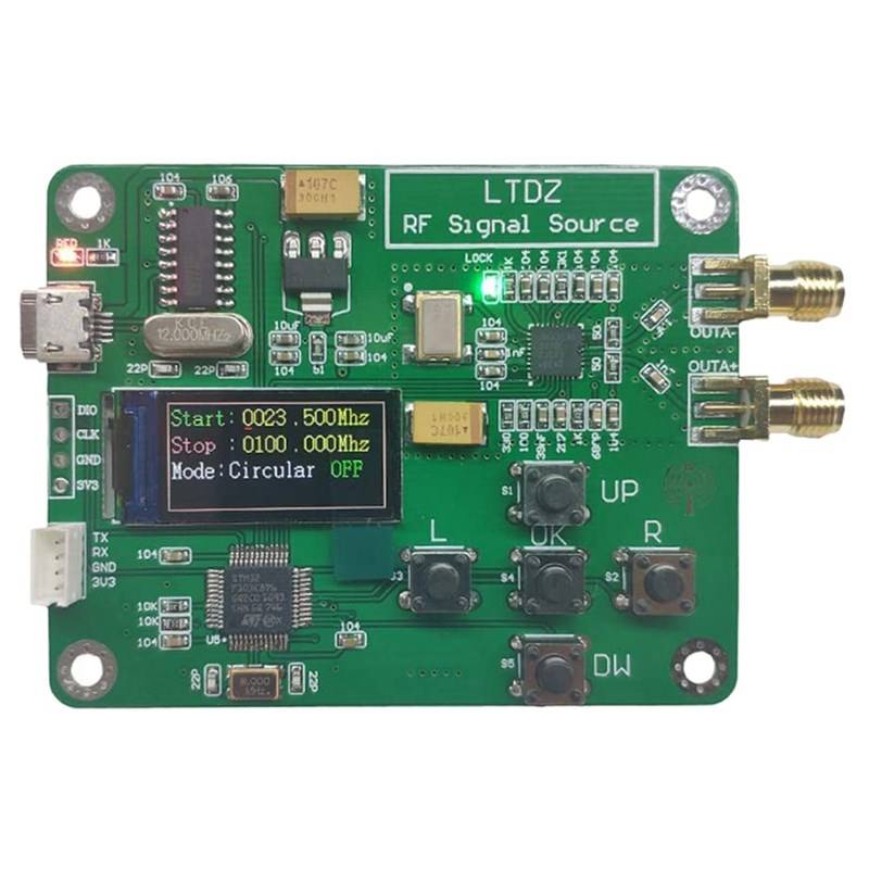 LTDZ MAX2870 STM32 23.5-6000MHz Signal Source Module USB 5V