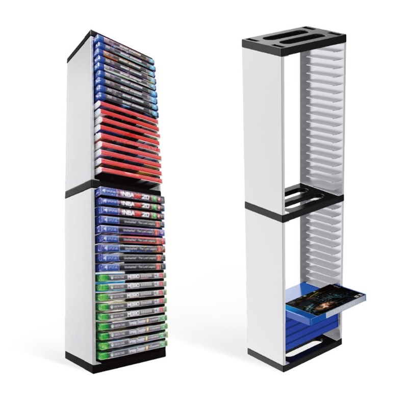 Host Game Disk Tower Storage Rack Store 36 Game Discs For P