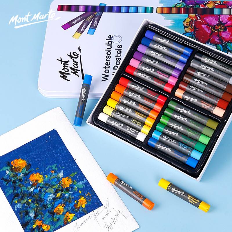 Oil Pastels 12 Colors art Water Pastel For School Classroom