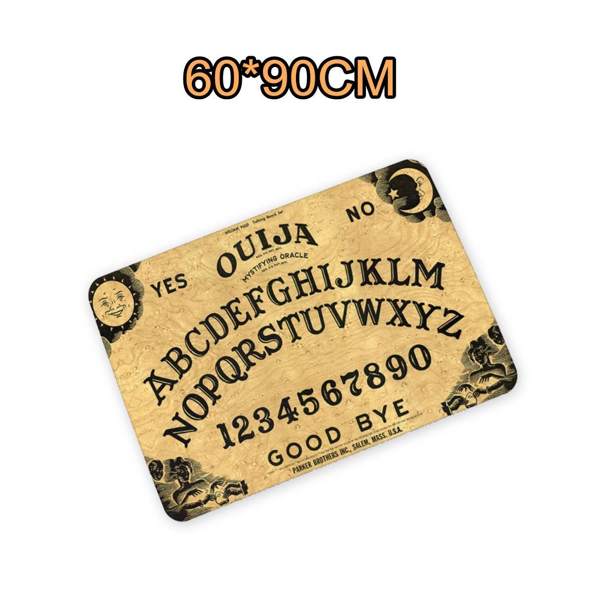 2 Size Ouija Board Polyester Fiber Door Mat Art Design Patte
