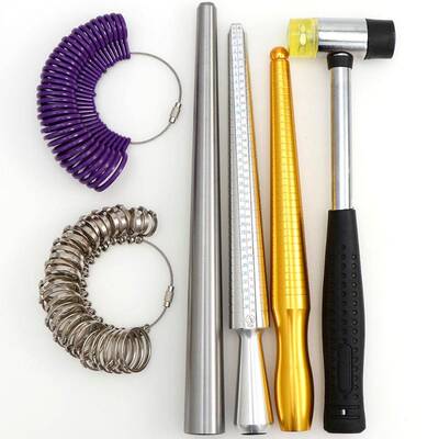 7Style Plastic Stick Ring Sizer Ring Stick Enlarger Mandrel