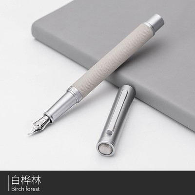 Fountain Pen HongDian ink Full Metal Pens Stainless Steel B