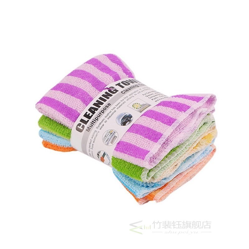 Cloth Towel Microfiber Dirt-Cleaning Kitchen Clean-Polish Di