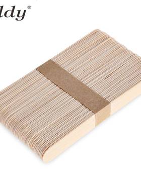 LIDDY 25pcs Disposable Wooden Tongue Depressor Waxing for W