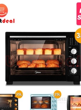MidEa ELECTriC OvEn TOasTEr OvEn COOkEr 35L 25L HOME bakE 10