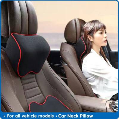 Car Neck Headrest Pillow Cushion Car Seat Head Support Neck
