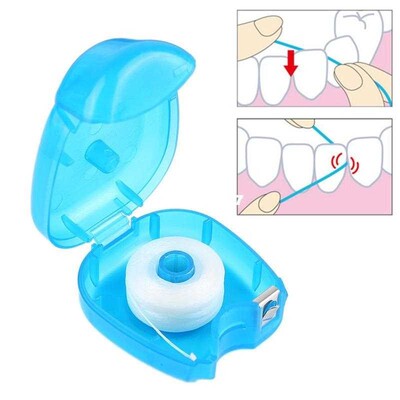 25m Portable Dental Floss Oral Care Tooth Cleaner With Box P