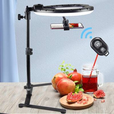 26CM Photography Lighting Phone Ringlight Tripod Stand Photo
