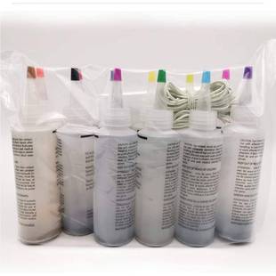 10 Bottles Kit Muti Color Dyes Permanent Paint Tie Dye Kit