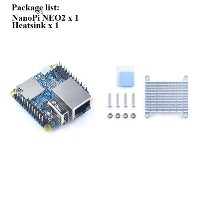 NanoPi NEO2 Allwinner H5,64 Bit High-performance,Quad-Core A