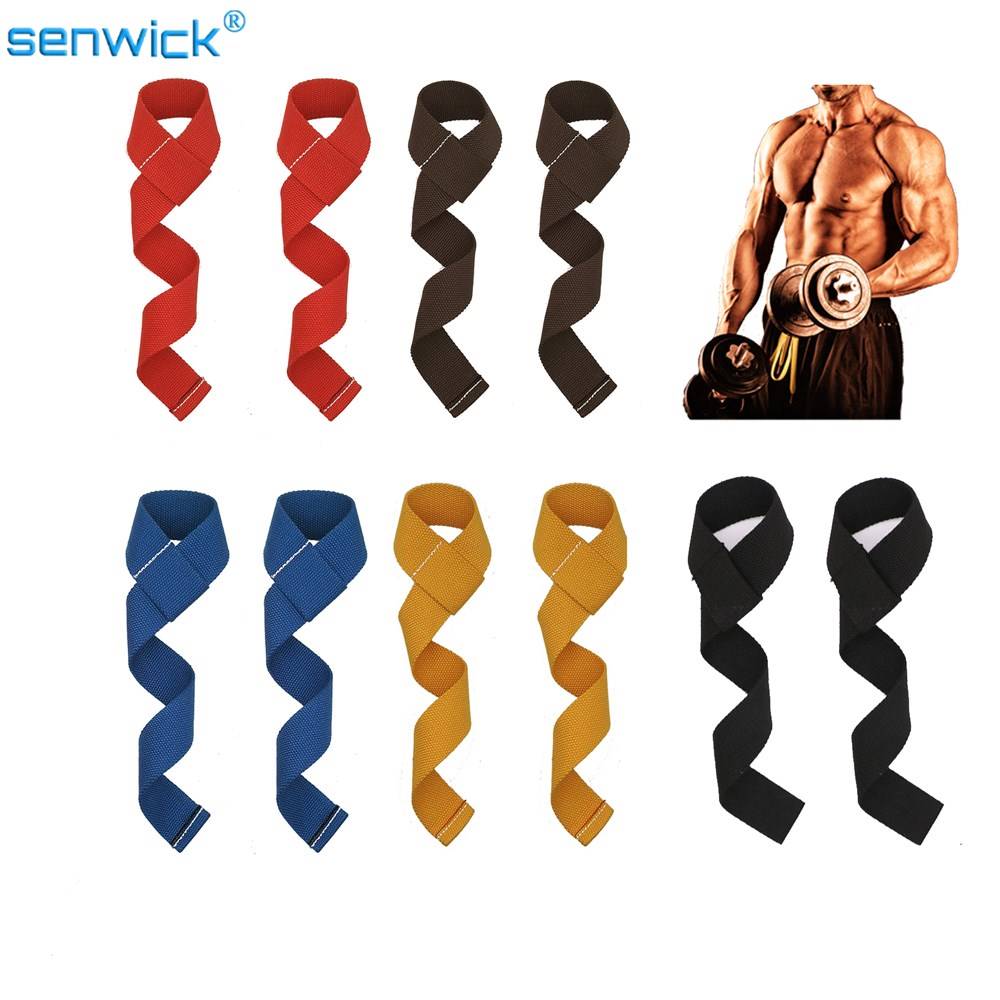 New 2pcs Gym Lifting Straps Weight lifting Wrist Weight Belt