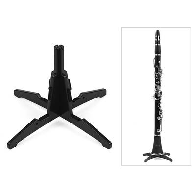Wind Instrut Tripod Detachable Clarinet Stand Holder Support