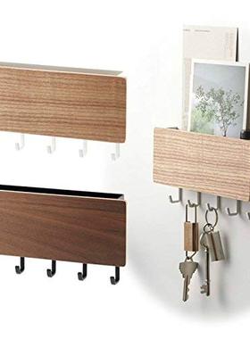 Magnet Key Hook with Tray, Key Hanger Holder RIN Wall Mounte