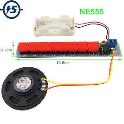 DIY Kit NE555 Component Electronics Electric Piano Organ Mod