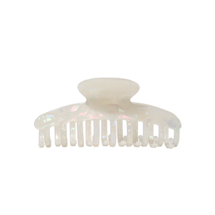 高级感炫彩奶白抓夹女后脑勺简约鲨鱼夹日韩气质多发量发抓头饰品