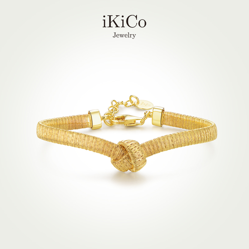 董洁同款绳结手链项链iKiCo高级