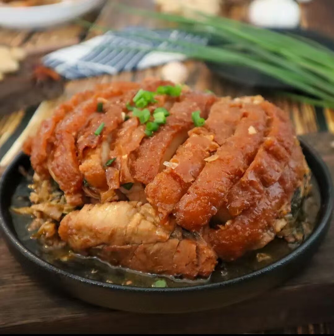 750g正宗广西北流大山扣肉五香梅菜甜酸菜猪脚芋头扣肉加热即食