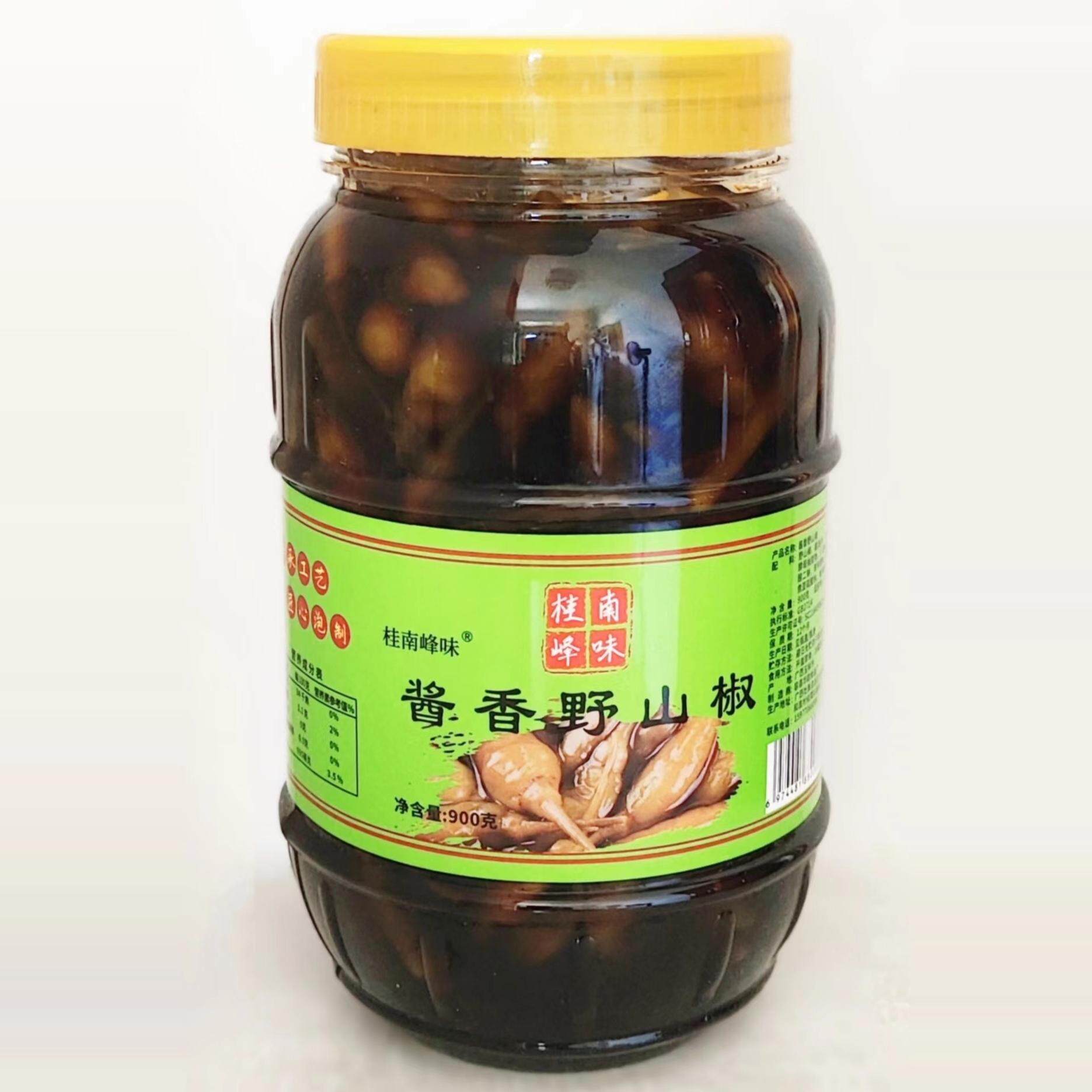 酱香辣野山椒广西桂南峰味拌饭面