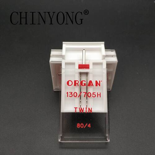 ORGAN/风琴家用机针双针普通弹性双针家用双针风琴机针4MM双针