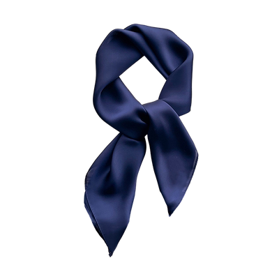 丝巾小方巾2023新款纯色女冬季