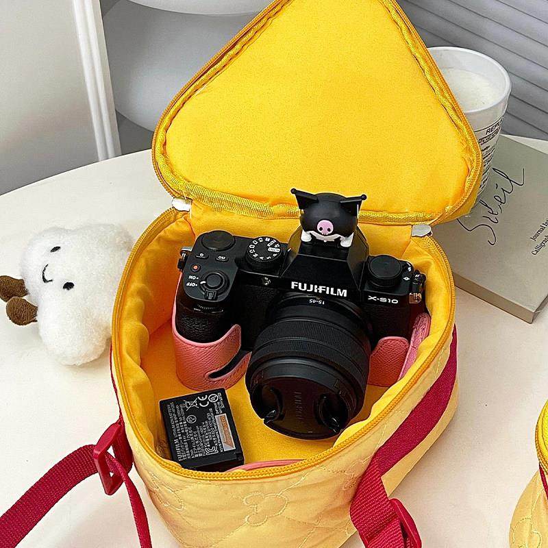 奶酪相机收纳包保护套ccd拍立得单反相机包可爱便携斜挎防摔