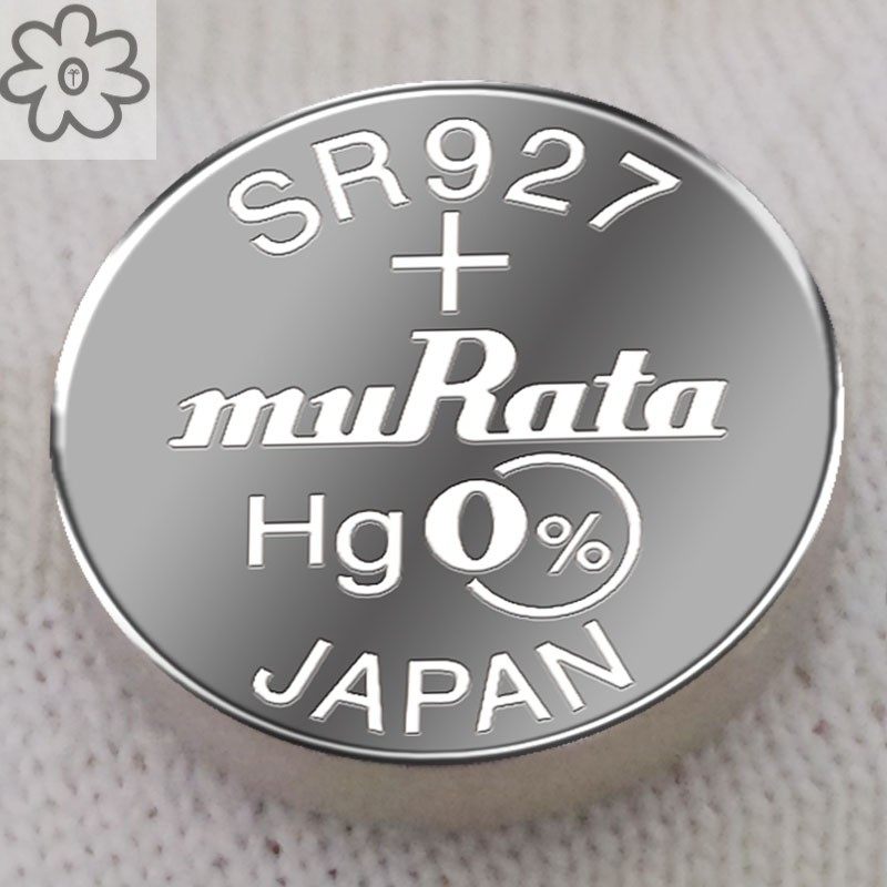 挚高电量村田手表murAtA村田SR927/W/SW无汞氧化银高电量钮扣高品质电池耐用纽扣高品质电池电池小颗粒通用赫
