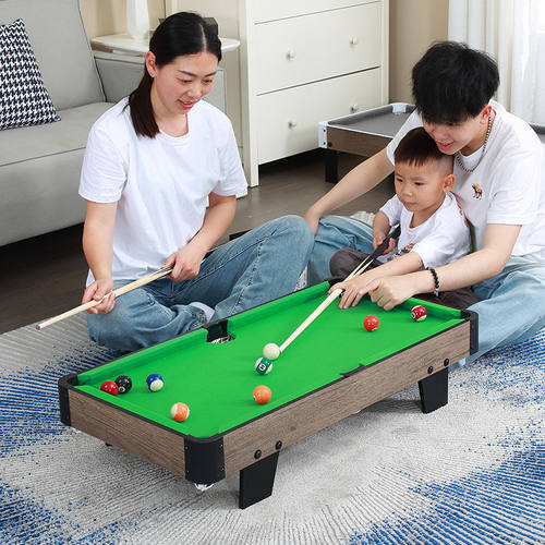 室内儿童台球桌 92cm 长桌上型儿童球桌 撞球台 pool table