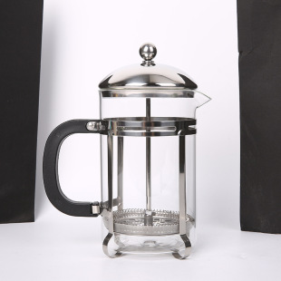 法压壶咖啡壶冲茶玻璃过滤壶手动咖啡壶家用泡茶壶玻璃壶 爆款