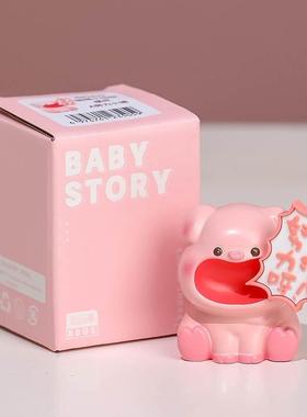 喊妈小摆件办公室工位装饰桌面摆件送妈生日礼物新款卡通解压公仔