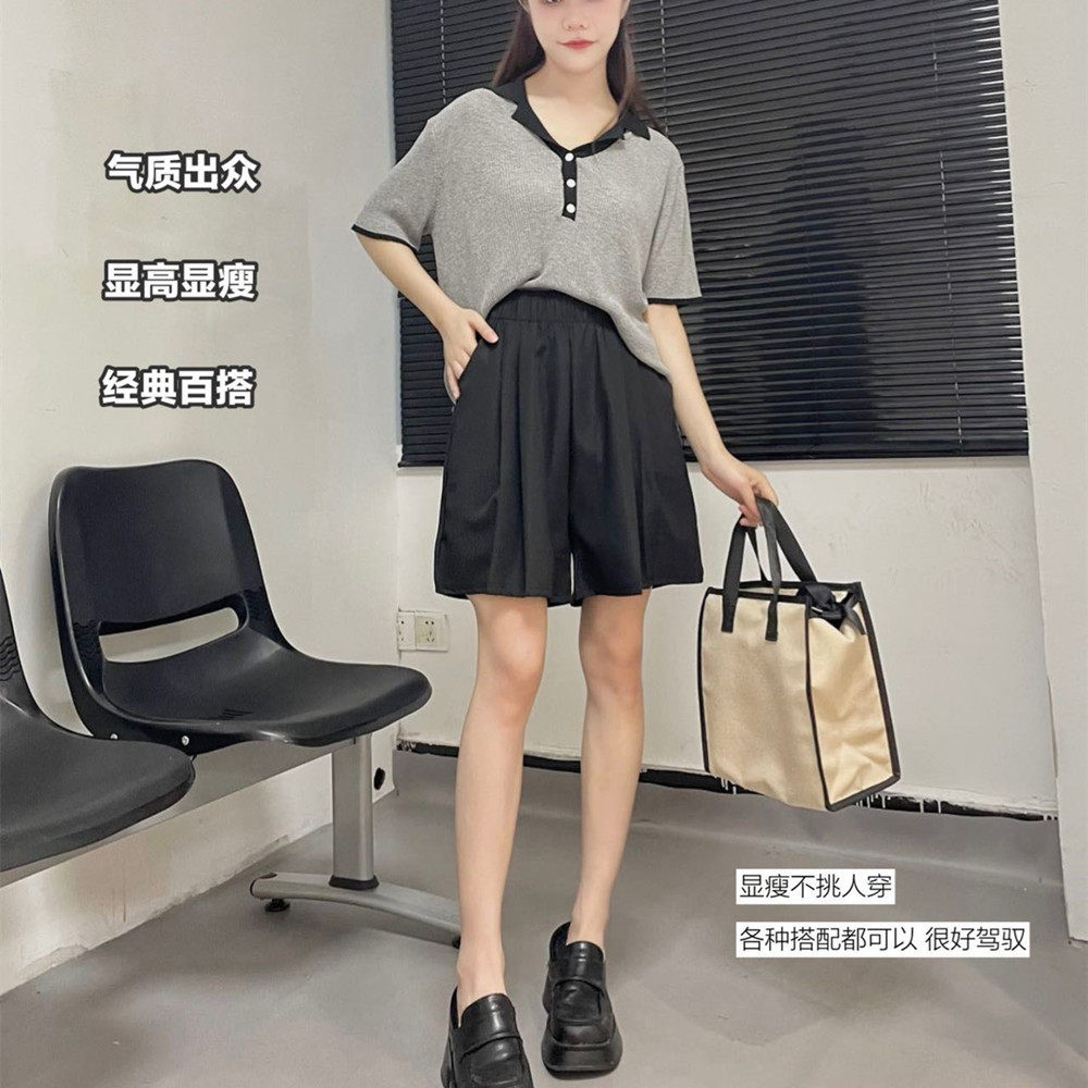 曰系慵懒山本短裤五分休闲裤