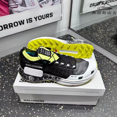 SALOMON萨洛蒙 S/LAB GENESIS 低帮跑步鞋 男女同款 黑色