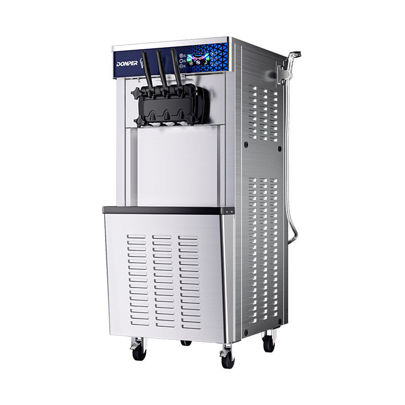 东贝冰淇淋机商用软冰激凌机器全自动雪糕机立式甜筒机型chl18-d