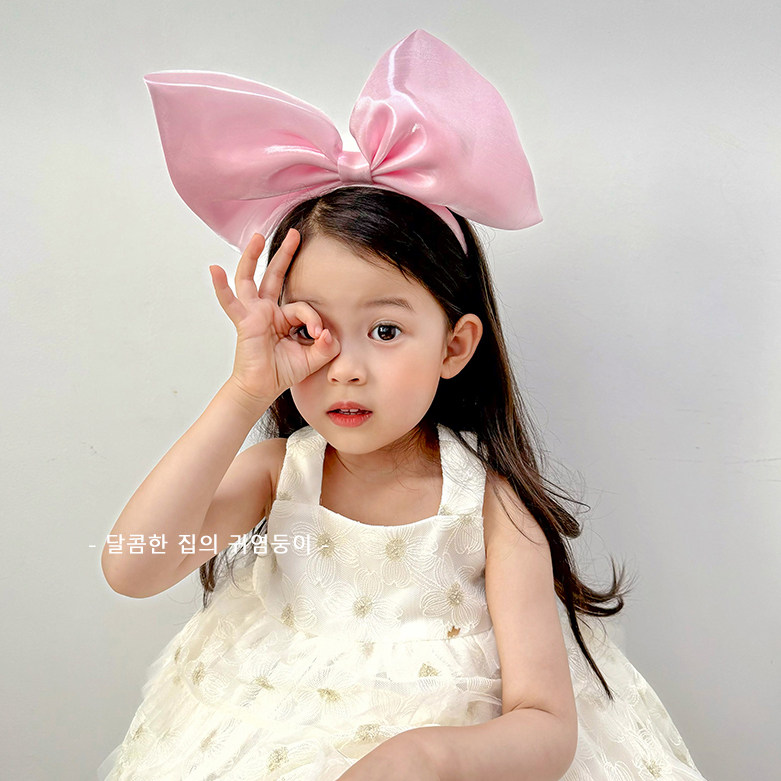 大号立体蝴蝶结发饰儿童发箍女不勒头2026新款小女孩发卡女童头箍