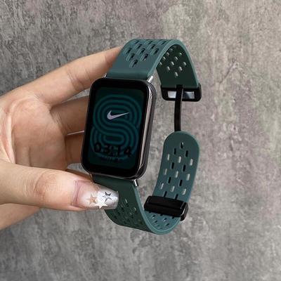 sanD-P小米9pro洞洞硅胶磁吸表带