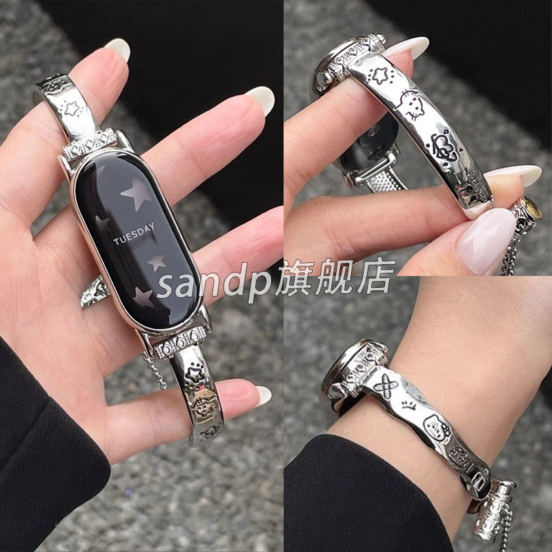 sanD-P小米9/8nfc可爱猫咪伸缩链